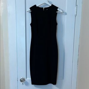 Calvin Klein Black Sleeveless Dress